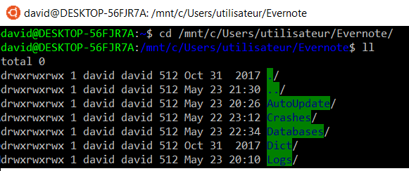 cmd-ubunut-on-windows10