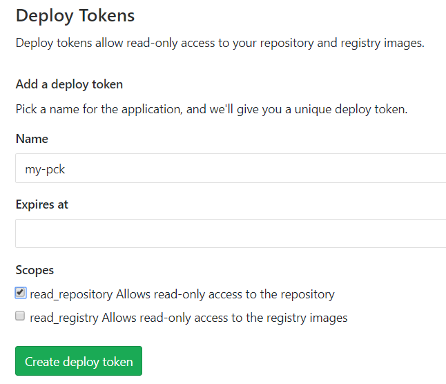 create-deploy-token
